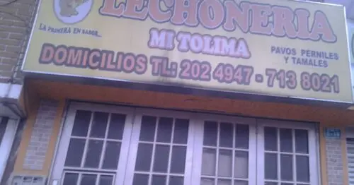 LECHONERIA MI TOLIMA CALLE 8 CON 0 LECHONERIA MI TOLIMA CALLE 8 CON 0